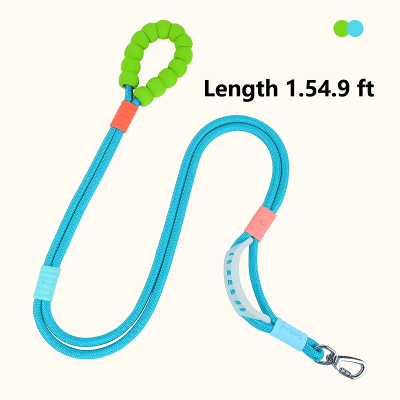 Versatile Pet Traction Leashes with a Comfortable Foam Handle