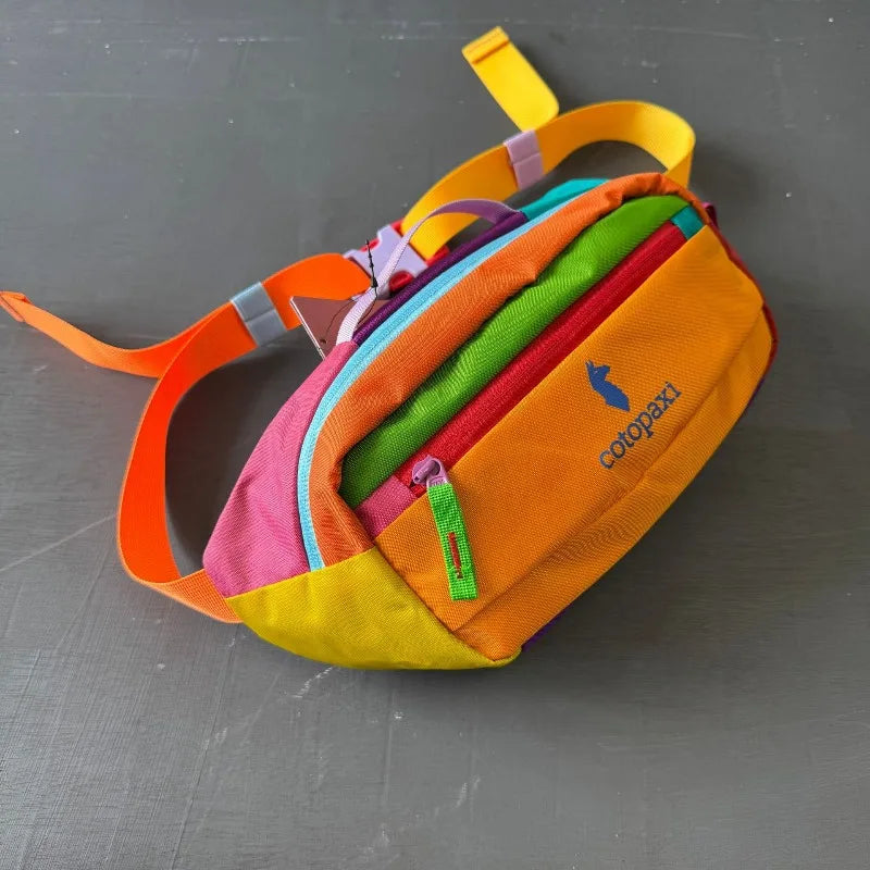 High Quality Dopamine  Outdoor Sports Chest Bag Unisex Crossbody Shoulder Bag Portable Waterproof Running Gym Cycling Hiking T