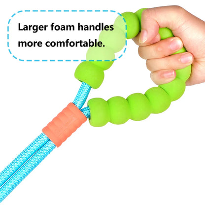 Versatile Pet Traction Leashes with a Comfortable Foam Handle