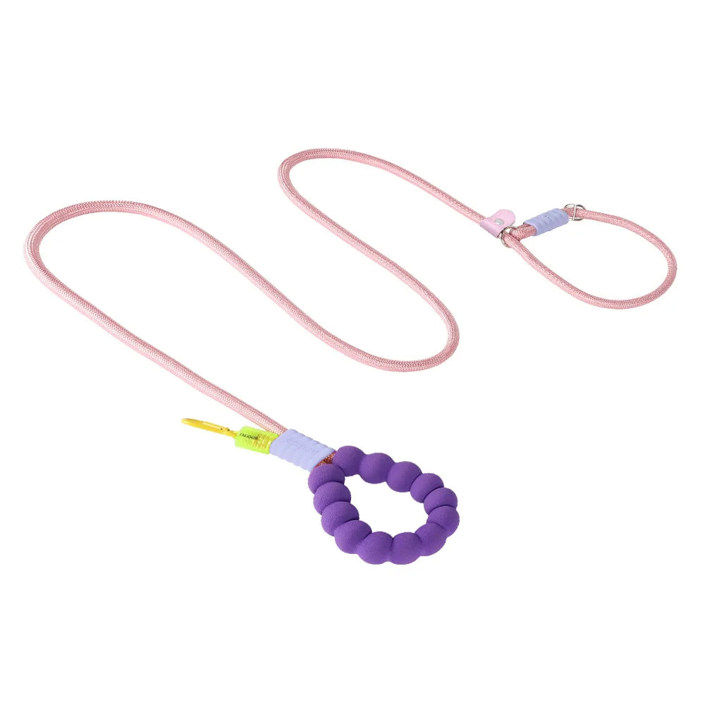 Cross Body Wearable Dog Leash Cloud Foam Cotton Handle P Leash For Dog Walking Outdoors