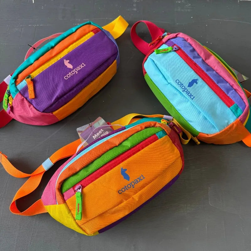 High Quality Dopamine  Outdoor Sports Chest Bag Unisex Crossbody Shoulder Bag Portable Waterproof Running Gym Cycling Hiking T