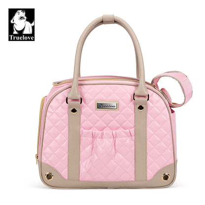 Truelove Fashion Pet Carrier Handbag Out of Portable Bag Space Cabin Hug Cat Dog Artifacts Out Bag Backpack Pet Box Cage TLX6971