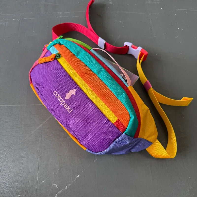 High Quality Dopamine  Outdoor Sports Chest Bag Unisex Crossbody Shoulder Bag Portable Waterproof Running Gym Cycling Hiking T