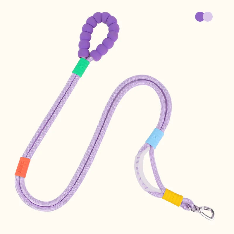 Versatile Pet Traction Leashes with a Comfortable Foam Handle