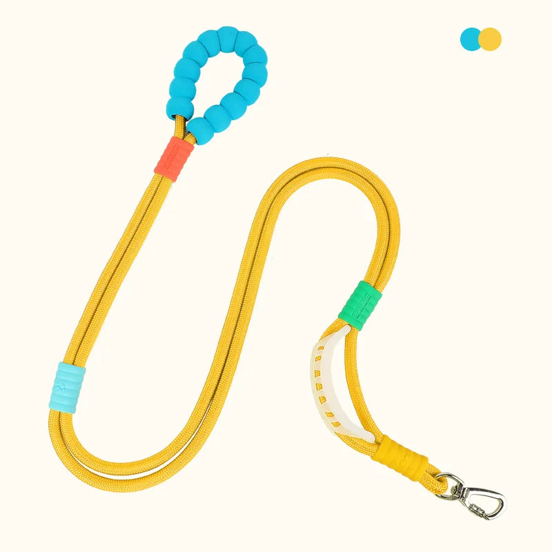 Versatile Pet Traction Leashes with a Comfortable Foam Handle