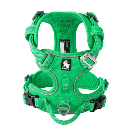 Truelove New Pet Harness Premium Anti Pull Reflective Light Up Nylon Breathable Adjustable Dog Harness Training Vest TLH5657