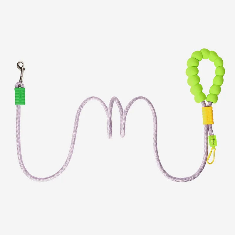 Cross Body Wearable Dog Leash Cloud Foam Cotton Handle P Leash For Dog Walking Outdoors